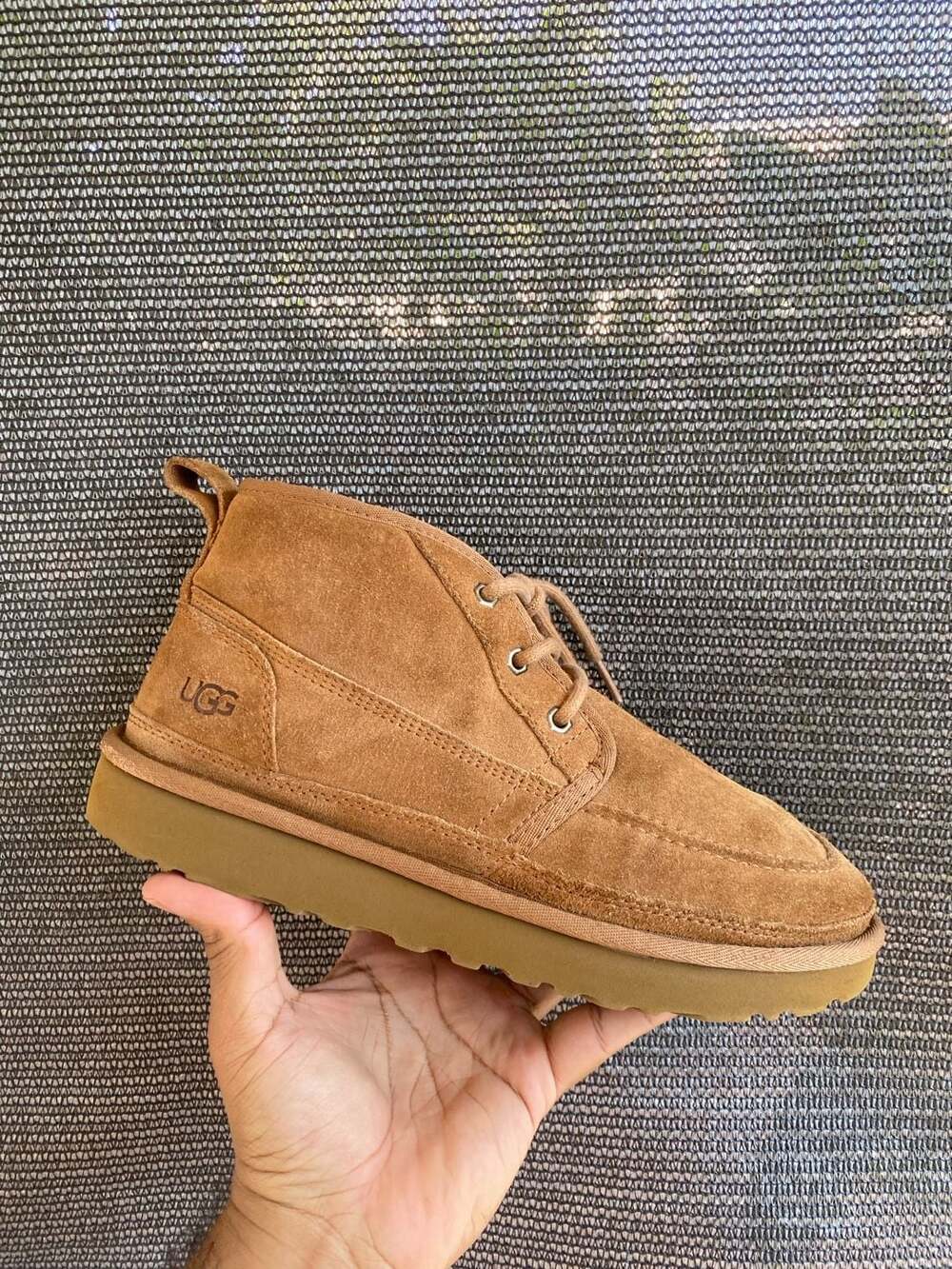 UGG Neumel Moc Chestnut Suede Chukka Boots 1121645